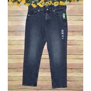NWT Gap Denim High Rise Straight Stretch Dark Wash Jeans Size 16 33R